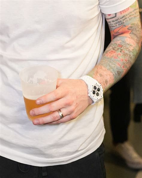 ed sheeran white watch.